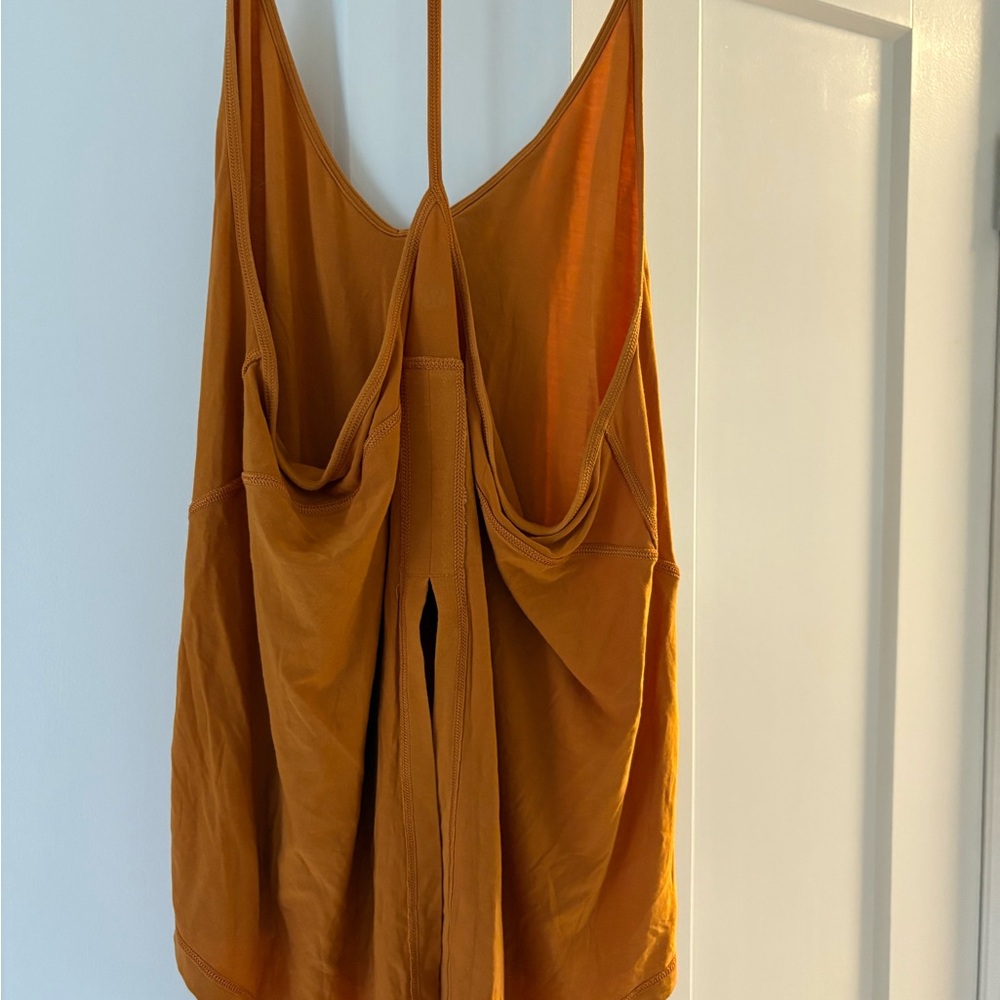 Lululemon Athletica Vibrant Orange Tank